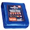 Tarpco Safety Heavy Duty Tarp, 60 ft L x 0.5 mm H x 40 ft W, 10 Mil, Blue, Polyethylene TS-155-40X60 - alternate 1